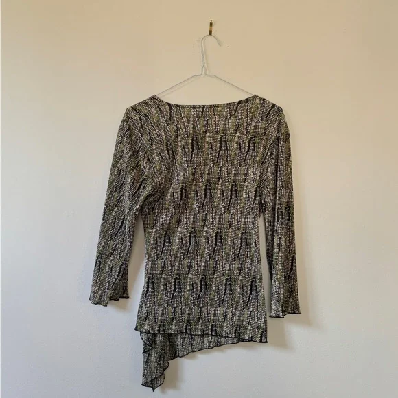 Vintage patterned blouse - Picture 5 of 6